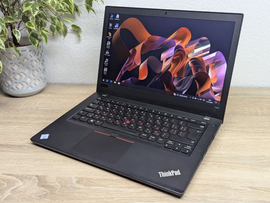 Ноутбук Б/В Lenovo ThinkPad T480, Intel Core i5-8250U, DDR4 16 GB, SSD 256GB, 14" Full HD