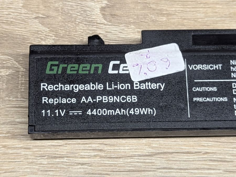 Б/В Акумуляторна батарея Green Cell AA-PB9NC6B (Samsung)