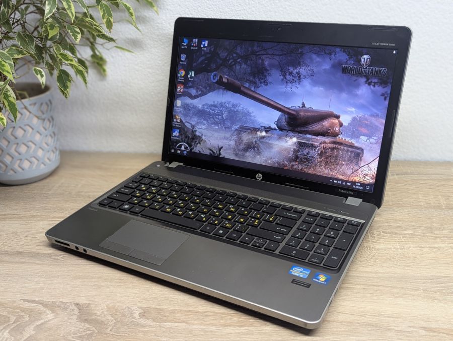 Уцінка! Ноутбук Б/В HP ProBook 4530S, Intel Core i5-2410M, DDR3 8 GB, SSD 128GB, 15.6" HD