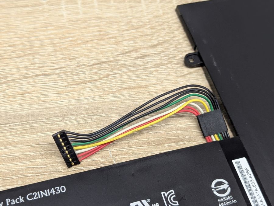 Б/В Оригінальна акумуляторна батарея Asus C21N1430