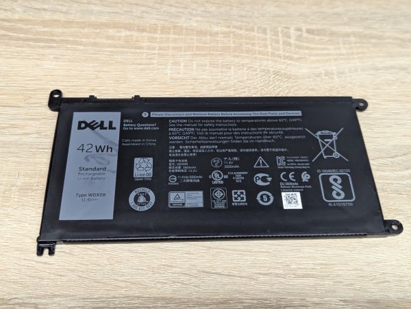 Б/В Оригінальна акумуляторна батарея Dell WDXOR