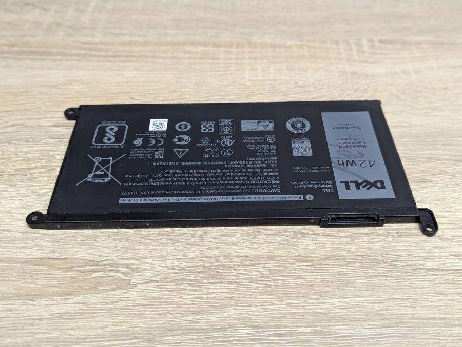 Б/В Оригінальна акумуляторна батарея Dell WDXOR [ProductHub SKU WDXOR-20]