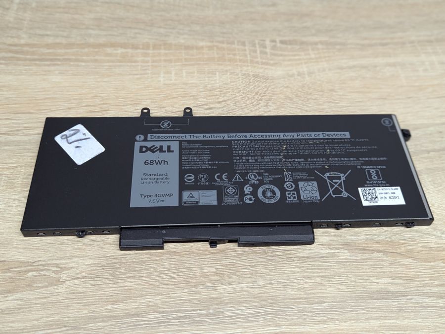 Б/В Оригінальна акумуляторна батарея Dell 4GVMP [ProductHub SKU 4GVMP-10]