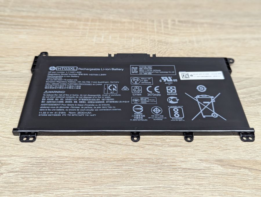Б/В Оригінальна акумуляторна батарея HP HT03XL