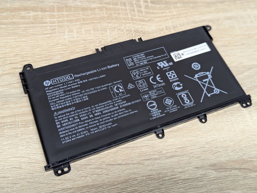 Б/В Оригінальна акумуляторна батарея HP HT03XL