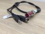 Б/В Кабель живлення для термопринтера 3 Pin usb-кабель с 3Pin Din + USB B
