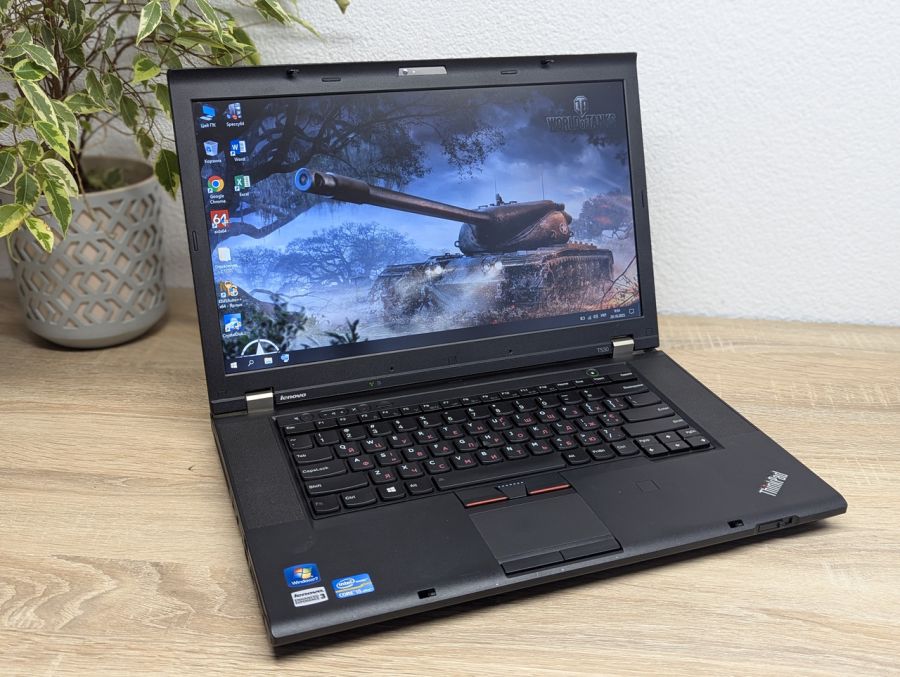 Ноутбук Б/В Lenovo T530, Intel Core i5-3320M, DDR3 8 GB, SSD 128GB, 15.6" HD
