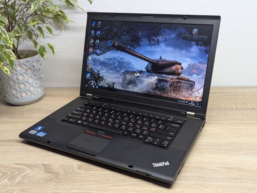 Ноутбук Б/В Lenovo T530, Intel Core i5-3320M, DDR3 8 GB, SSD 128GB, 15.6" HD