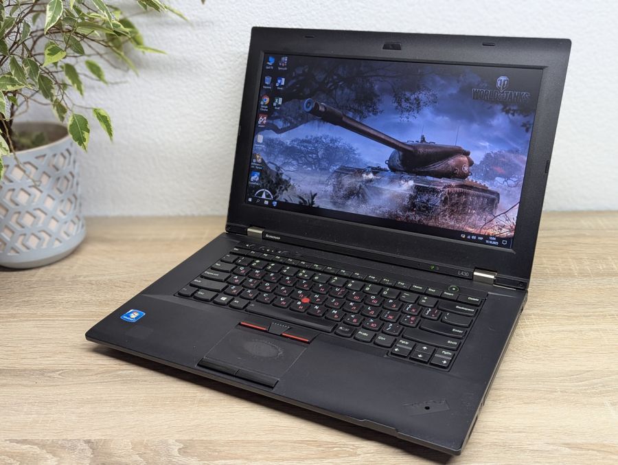 Уцінка! Ноутбук Б/В Lenovo L430, Intel Core i3-2328M, DDR3 10 GB, SSD 128GB, 14" HD Сенсор