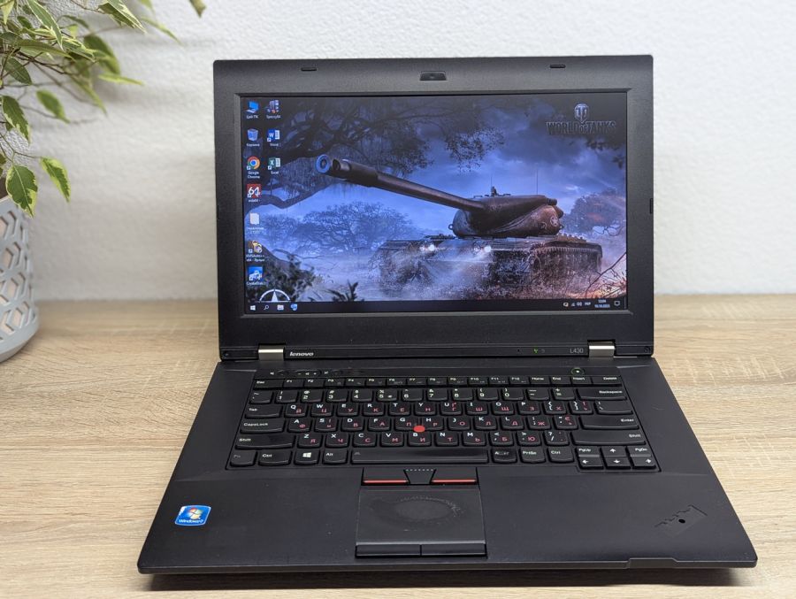 Уцінка! Ноутбук Б/В Lenovo L430, Intel Core i3-2328M, DDR3 10 GB, SSD 128GB, 14" HD Сенсор