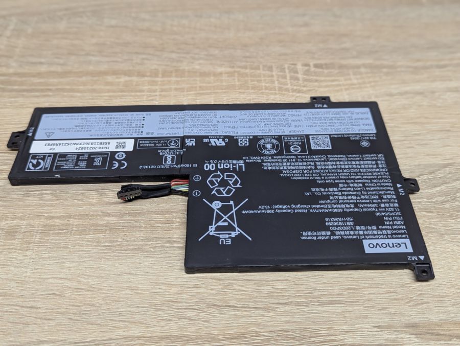 Б/В Оригінальна акумуляторна батарея Lenovo L20D3PG0