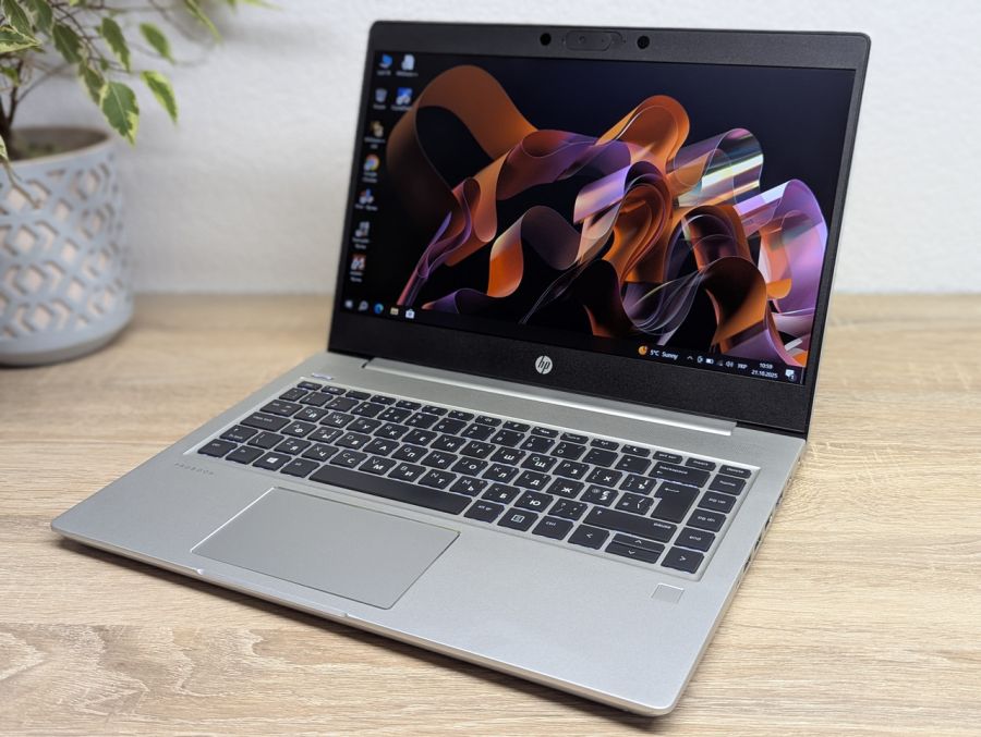 Уцінка! Ноутбук Б/В HP ProBook 445 G7, AMD Ryzen 5 4500U, DDR4 8 GB, SSD 128GB, AMD Radeon Graphics, 14" Full HD