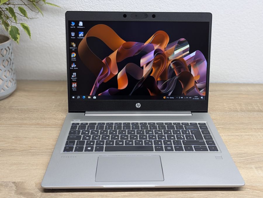 Ноутбук Б/В HP ProBook 445 G7, AMD Ryzen 5 4500U, DDR4 8GB, SSD 128GB, 14" Full HD