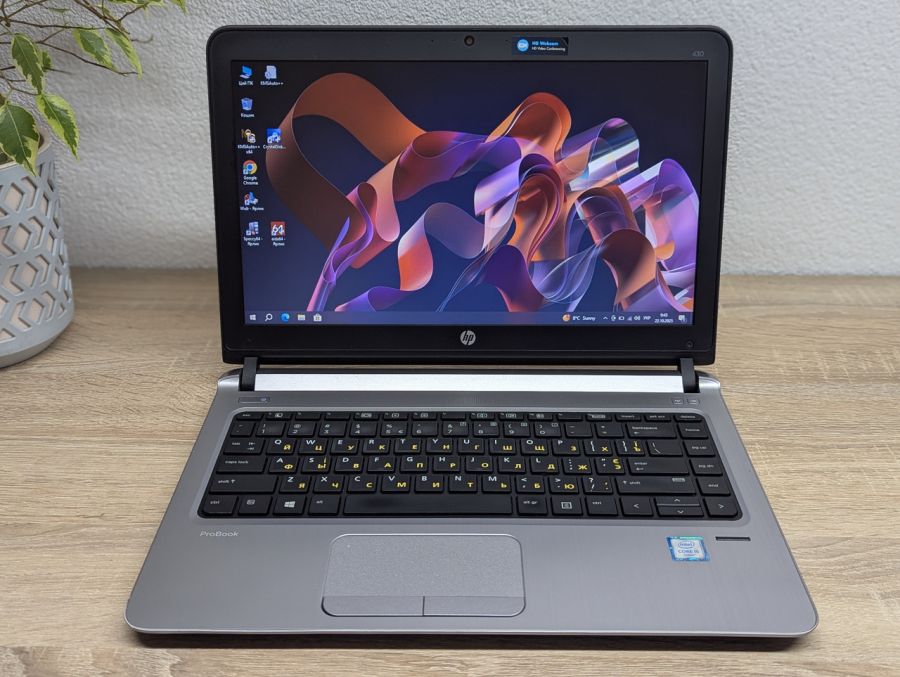 Ноутбук Б/В HP ProBook 430 G3, Intel Core i5-6200U, DDR3 8 GB, SSD 128GB, 12.5" HD