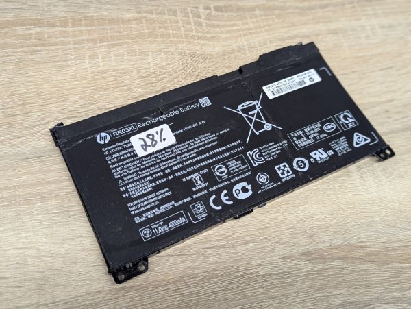 Б/В Оригінальна акумуляторна батарея HP RR03XL