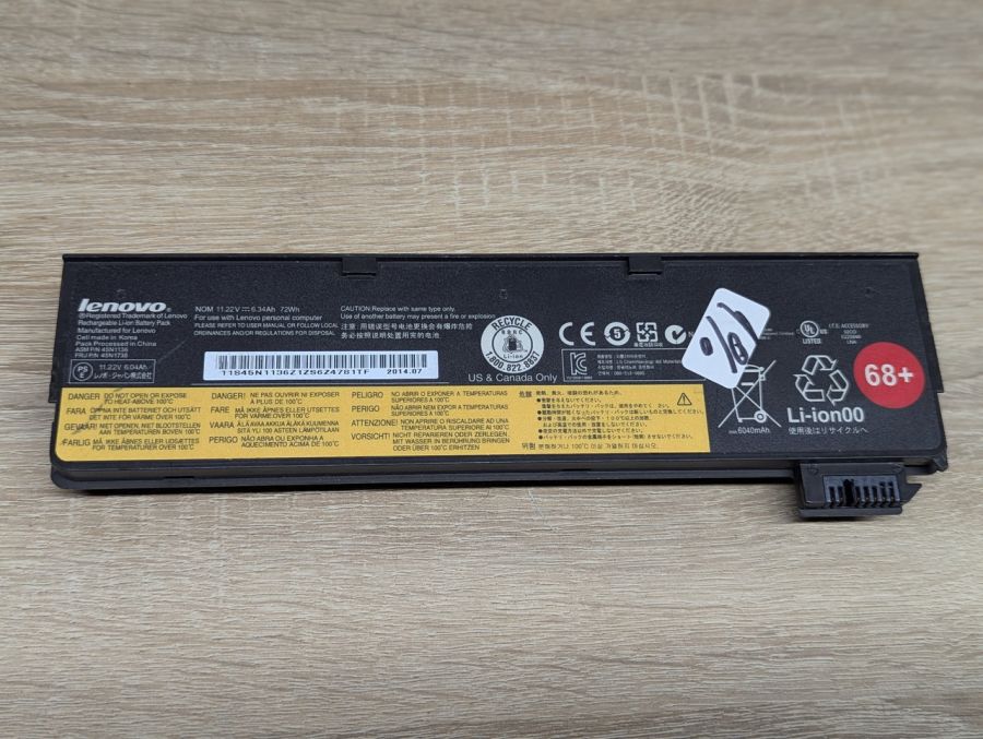 Б/В Оригінальна акумуляторна батарея Lenovo 45N1136 (45N1738)