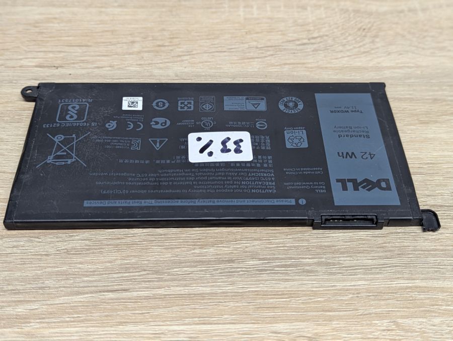Б/В Оригінальна акумуляторна батарея Dell WDXOR