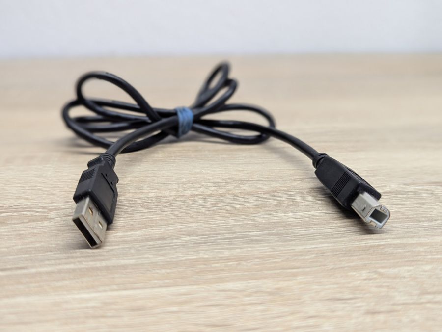 Б/В Кабель для принтера USB А-> USB B з феритами (квадратний)