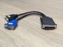 Б/В Кабель перехідник Molex DMS-59 - 2xVGA