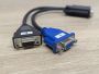 Б/В Кабель перехідник Molex DMS-59 - 2xVGA