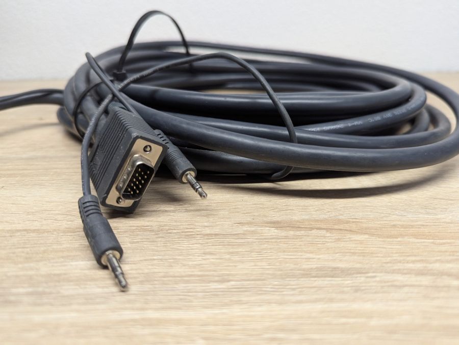 Б/В Кабель Kramer 2 VGA + 2 аудіо 3,5 мм