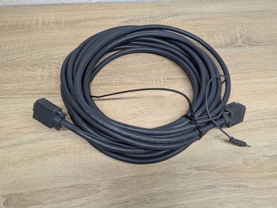 Кабель Kramer 2 VGA + 2 аудіо 3,5 мм