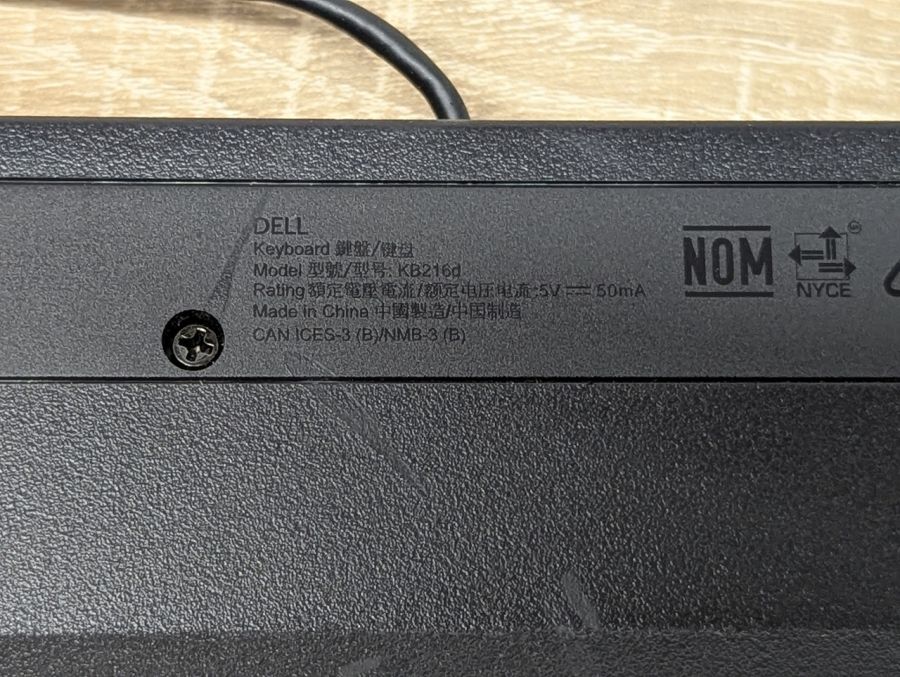 Б/В Клавіатура Dell KB216d