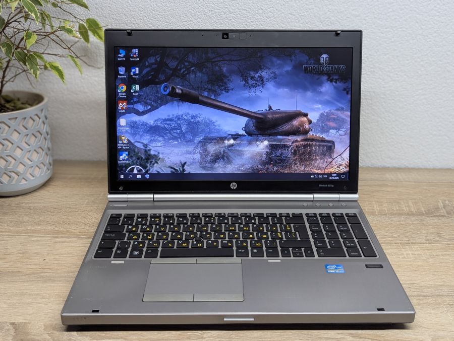 Уцінка! Ноутбук Б/В HP EliteBook 8570P, Intel Core i5-3360M, DDR3 8 GB, SSD 128GB, 15.6" HD
