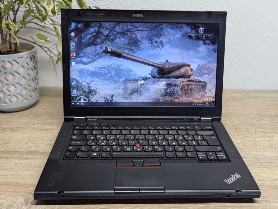 Ноутбук Б/В Lenovo Think Pad T430, Intel Core i5-3320M, DDR3 12 GB, SSD 167GB, 14" HD