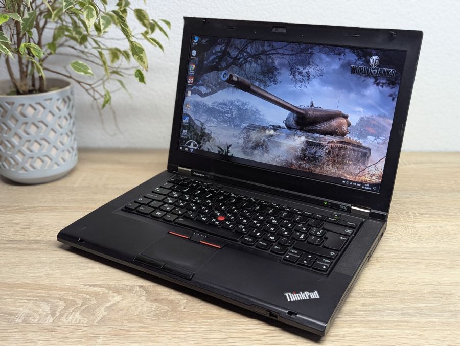 Ноутбук Б/В Lenovo Think Pad T430, Intel Core i5-3320M, DDR3 12 GB, SSD 167GB, 14" HD