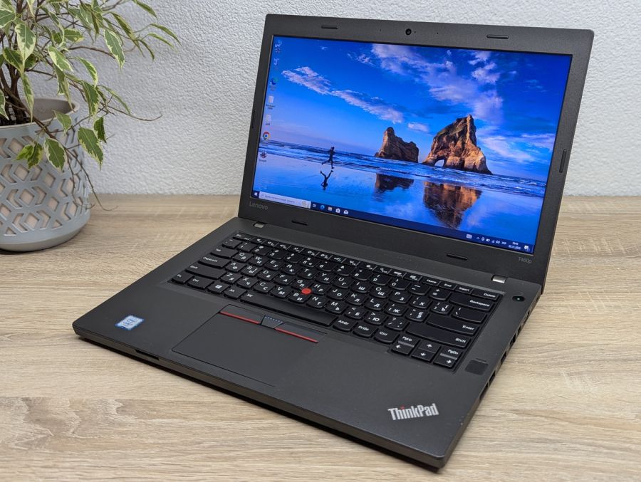 Ноутбук Б/В Lenovo ThinkPad T460P, Intel Core i7-6700HQ, DDR4 16 GB, SSD 360GB, NVIDIA GeForce 940MX 2Gb, 14"
