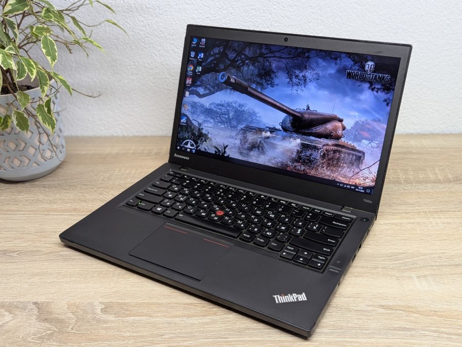 Уцінка! Ноутбук Б/В Lenovo ThinkPad T440S, Intel Core i5-4210U, DDR3 8 GB, SSD 128GB, 14" HD