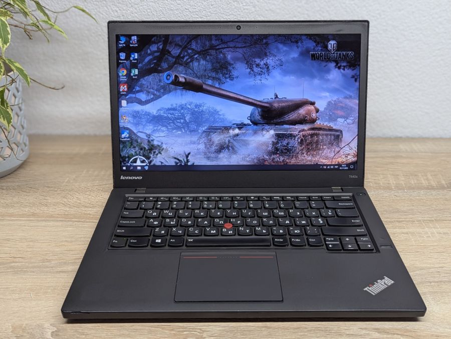 Уцінка! Ноутбук Б/В Lenovo ThinkPad T440S, Intel Core i5-4210U, DDR3 8 GB, SSD 128GB, 14" HD