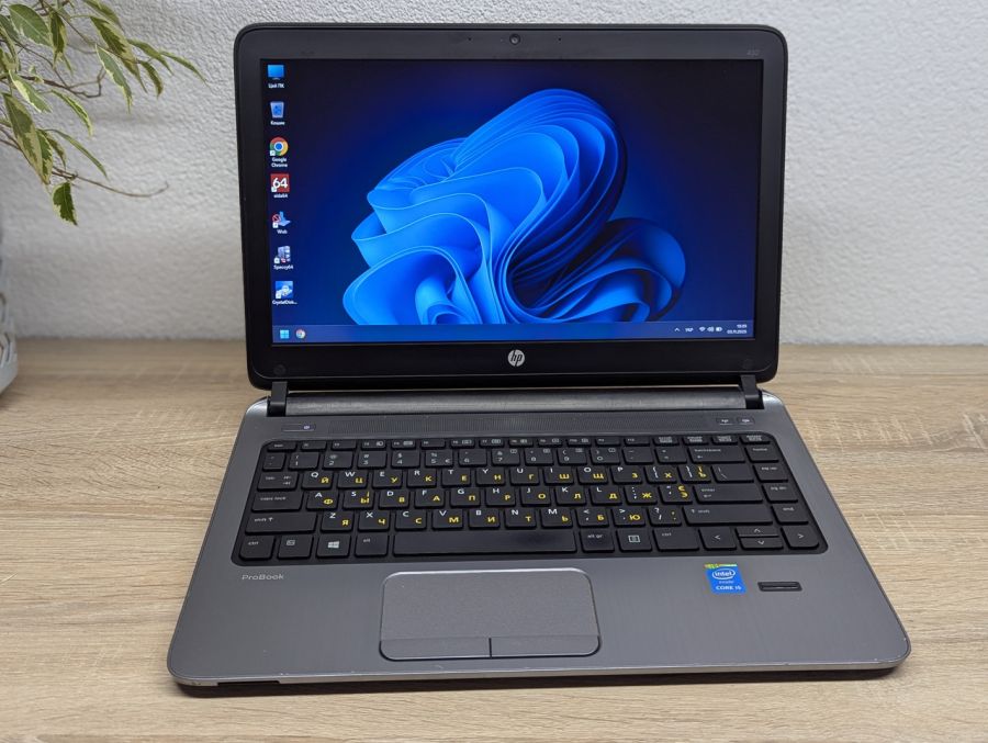 Уцінка! Ноутбук Б/В HP ProBook 430 G2, Intel Core i5-5200U, DDR3 8 GB, SSD 128GB, 12.5" HD