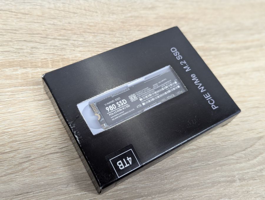 Б/В SSD 980 PCle 4.0 NVMe M.2 V-NAND 4Tb
