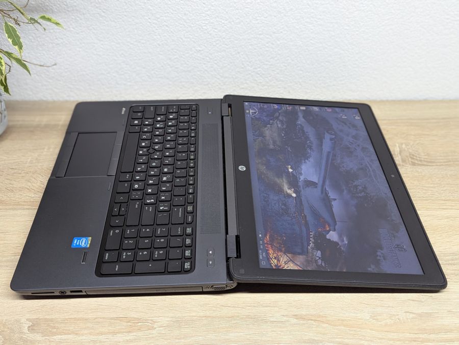 Уцінка! Ноутбук Б/В HP ZBook 15, Intel Core i7-4700MQ, DDR3 32 GB, SSD 256GB, NVIDIA Quadro K610M 1Gb, 15.6" Full HD