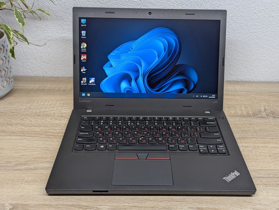 Ноутбук Б/В Lenovo ThinkPad L470, Intel Core i5-6200U, DDR4 8GB, SSD 128GB, 14" Full HD