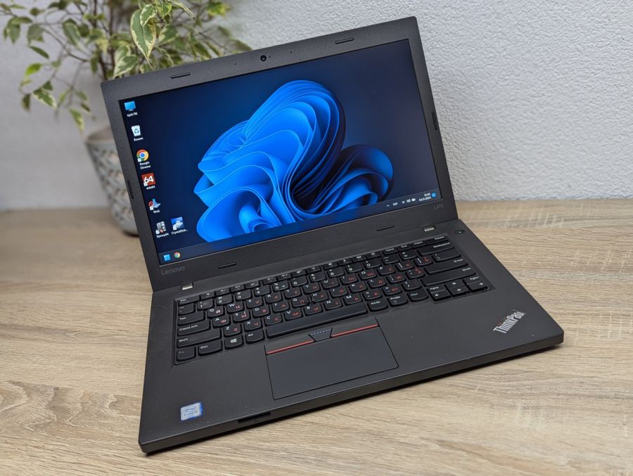 Уцінка! Ноутбук Б/В Lenovo L470, Intel Core i5-7300U, DDR4 8 GB, SSD 128GB, 14" Full HD