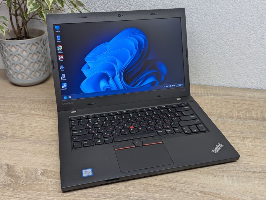 Уцінка! Ноутбук Б/В Lenovo L470, Intel Core i5-7300U, DDR4 8 GB, SSD 128GB, 14" HD
