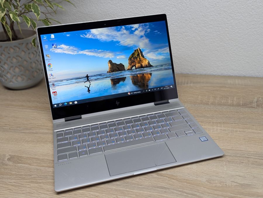 Уцінка! Ноутбук Б/В HP Spectre X360, Intel Core i5-8250U, DDR3 8 GB, SSD 256GB, 14" Full HD Сенсор