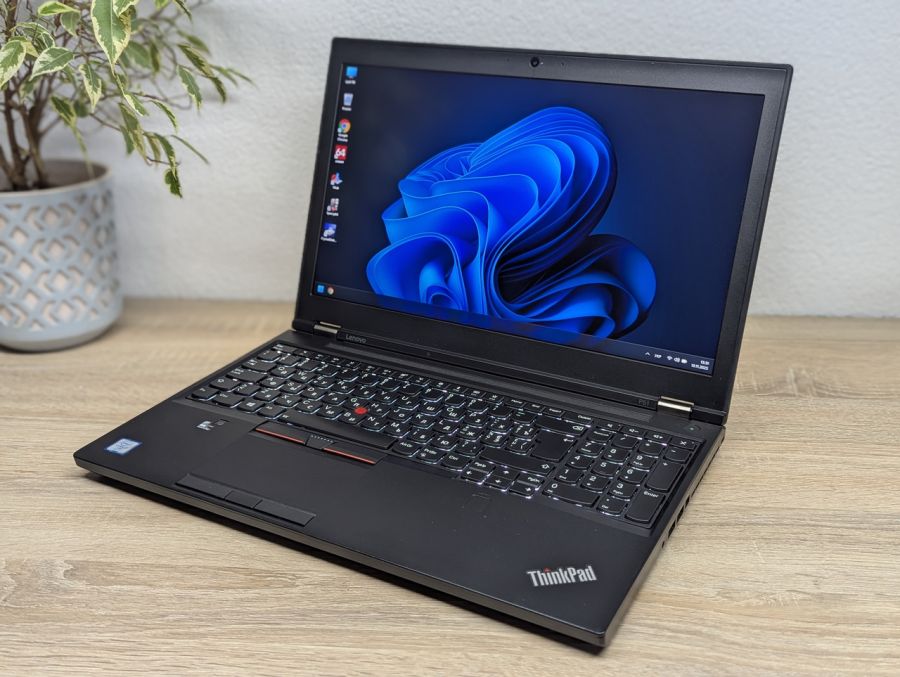 Ноутбук Б/В Lenovo P51, Intel Core i7-7820HQ, DDR4 32 GB, SSD 512GB, NVIDIA Quadro M2200 4Gb, 15.6" Full HD