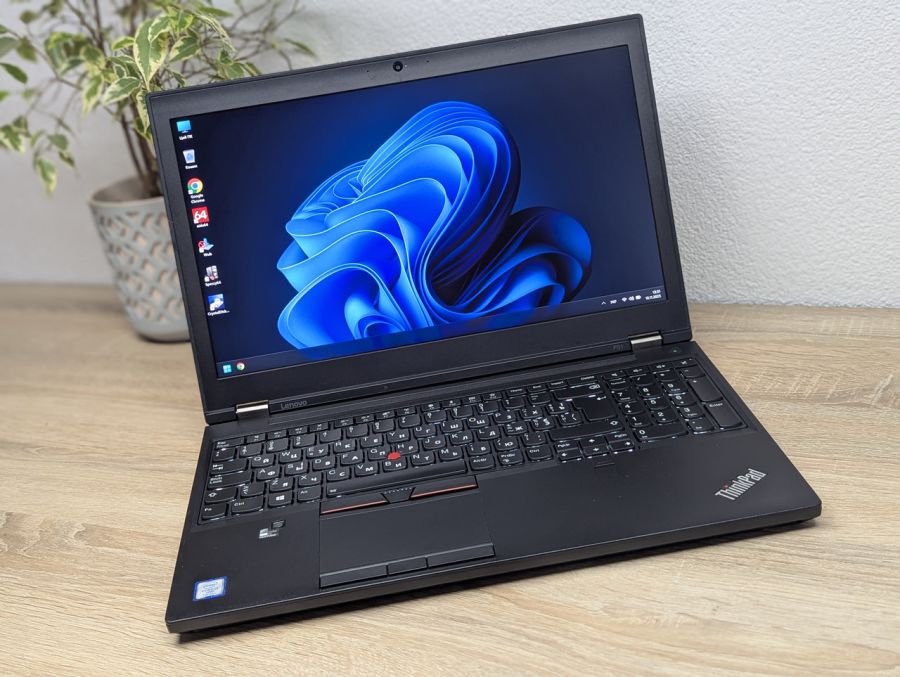 Ноутбук Б/В Lenovo P51, Intel Core i7-7820HQ, DDR4 32 GB, SSD 512GB, NVIDIA Quadro M2200 4Gb, 15.6" Full HD