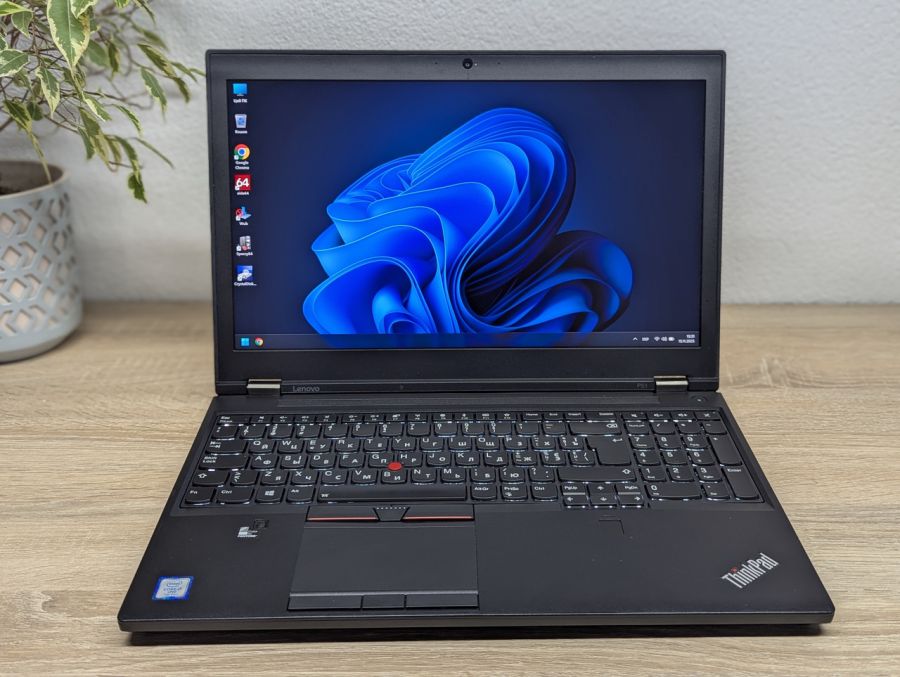 Ноутбук Б/В Lenovo P51, Intel Core i7-7820HQ, DDR4 32 GB, SSD 512GB, NVIDIA Quadro M2200 4Gb, 15.6" Full HD