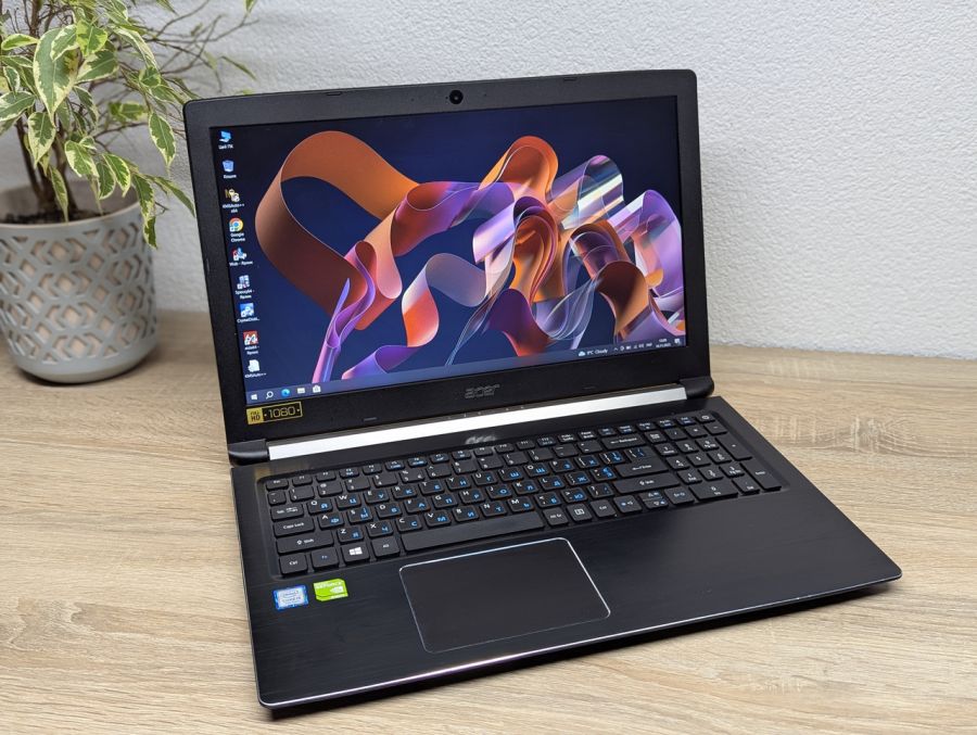 Ноутбук Б/В Acer Aspire A515-51, Intel Core i5-7200U, DDR4 16 GB, SSD 128GB + SSD 500GB, NVIDIA GeForse 940MX 2Gb, 15.6" Full HD
