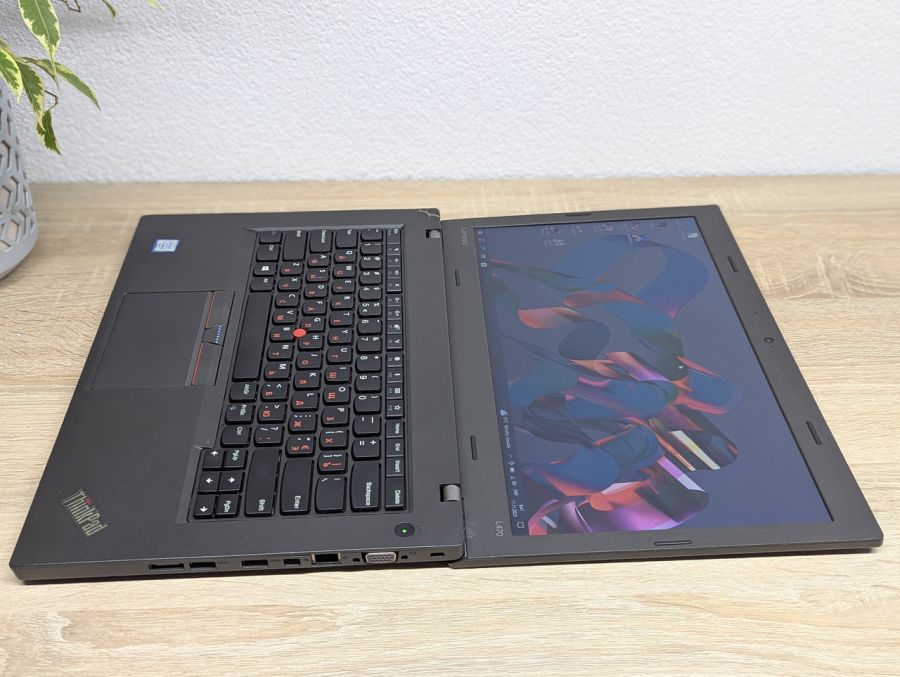 Уцінка! Ноутбук Б/В Lenovo L470, Intel Core i5-7300U, DDR4 8 GB, SSD 128GB, 14" Full HD