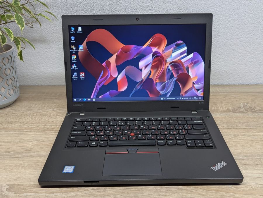 Уцінка! Ноутбук Б/В Lenovo L470, Intel Core i5-7300U, DDR4 8 GB, SSD 128GB, 14" Full HD