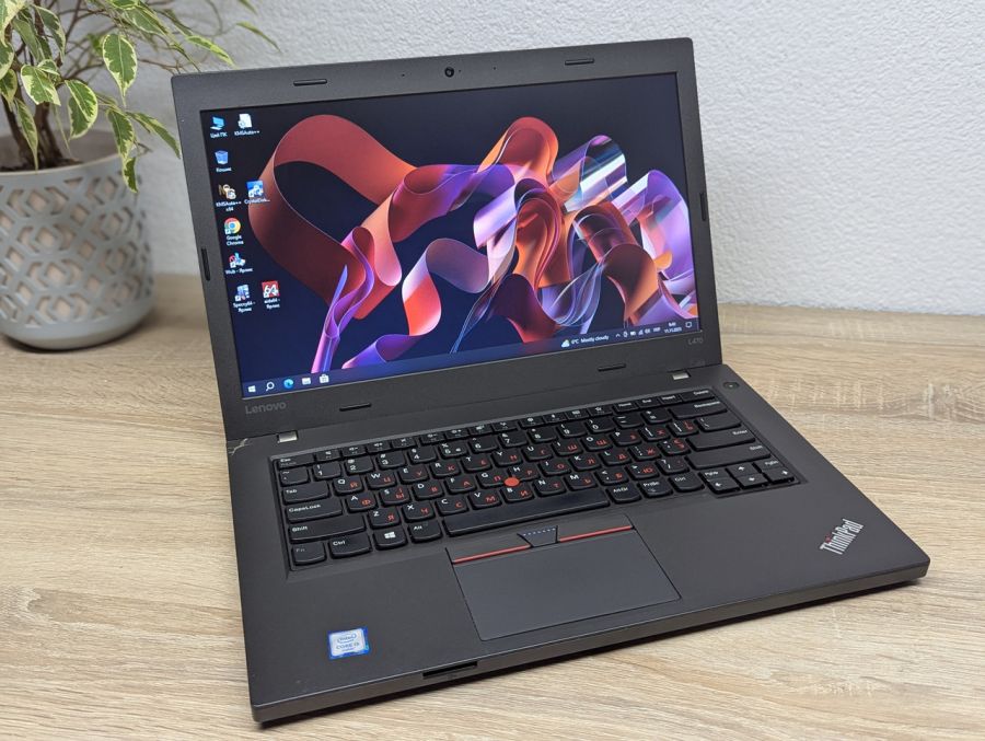 Уцінка! Ноутбук Б/В Lenovo L470, Intel Core i5-7300U, DDR4 8 GB, SSD 128GB, 14" Full HD