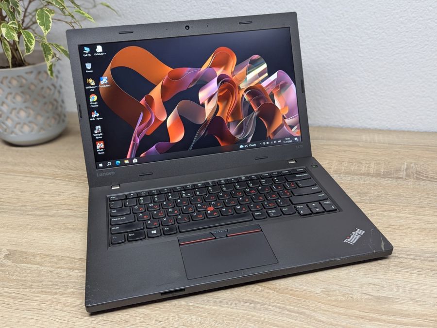 Уцінка! Ноутбук Б/В Lenovo L470, Intel Core i5-7300U, DDR4 8 GB, SSD 128GB, 14" Full HD