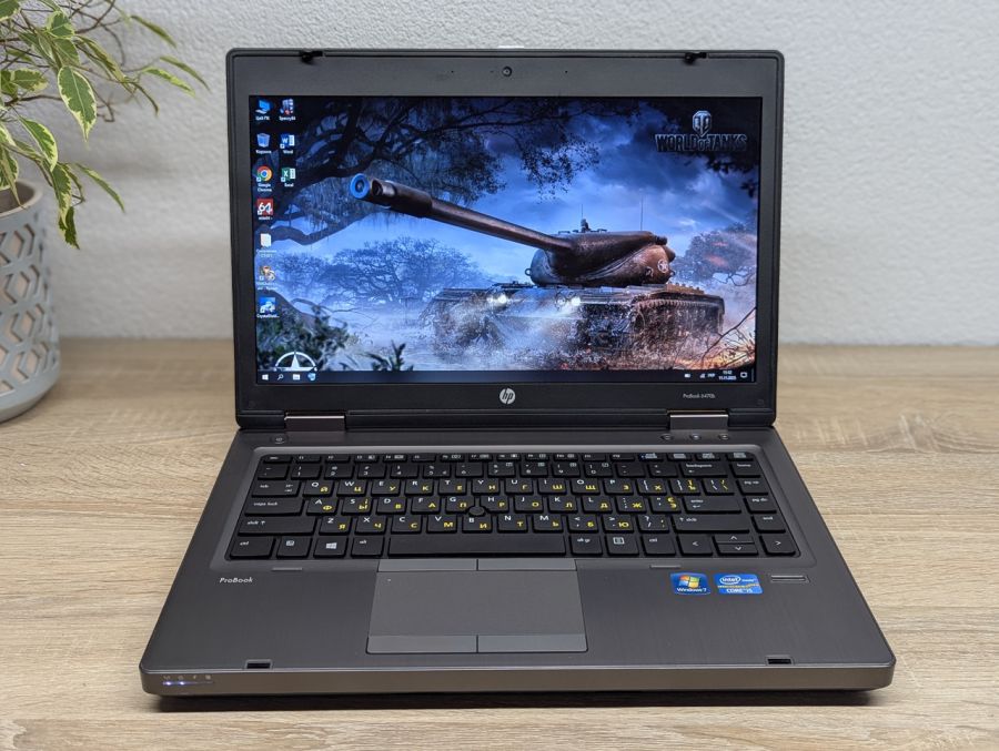 Ноутбук Б/В HP ProBook 6470B, Intel Core i5-3210M, DDR3 8 GB, SSD 128GB, 14" HD