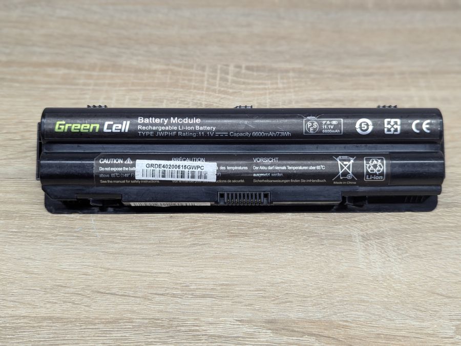 Б/В Акумуляторна батарея Green Cell JWPHF (dell)